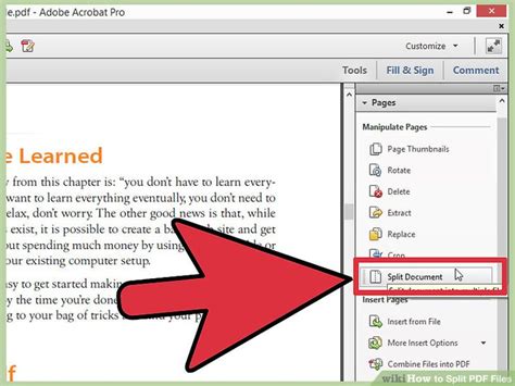 how to separate pdf pages in adobe acrobat|Split PDF Pages Online For Free .